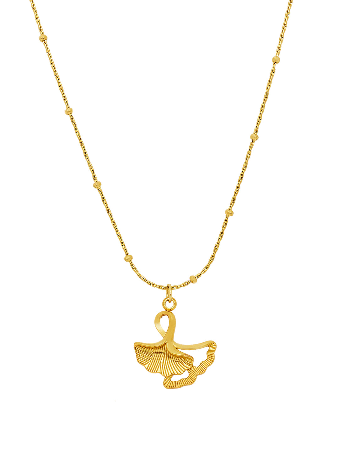 Gold Plated Fancy Necklace