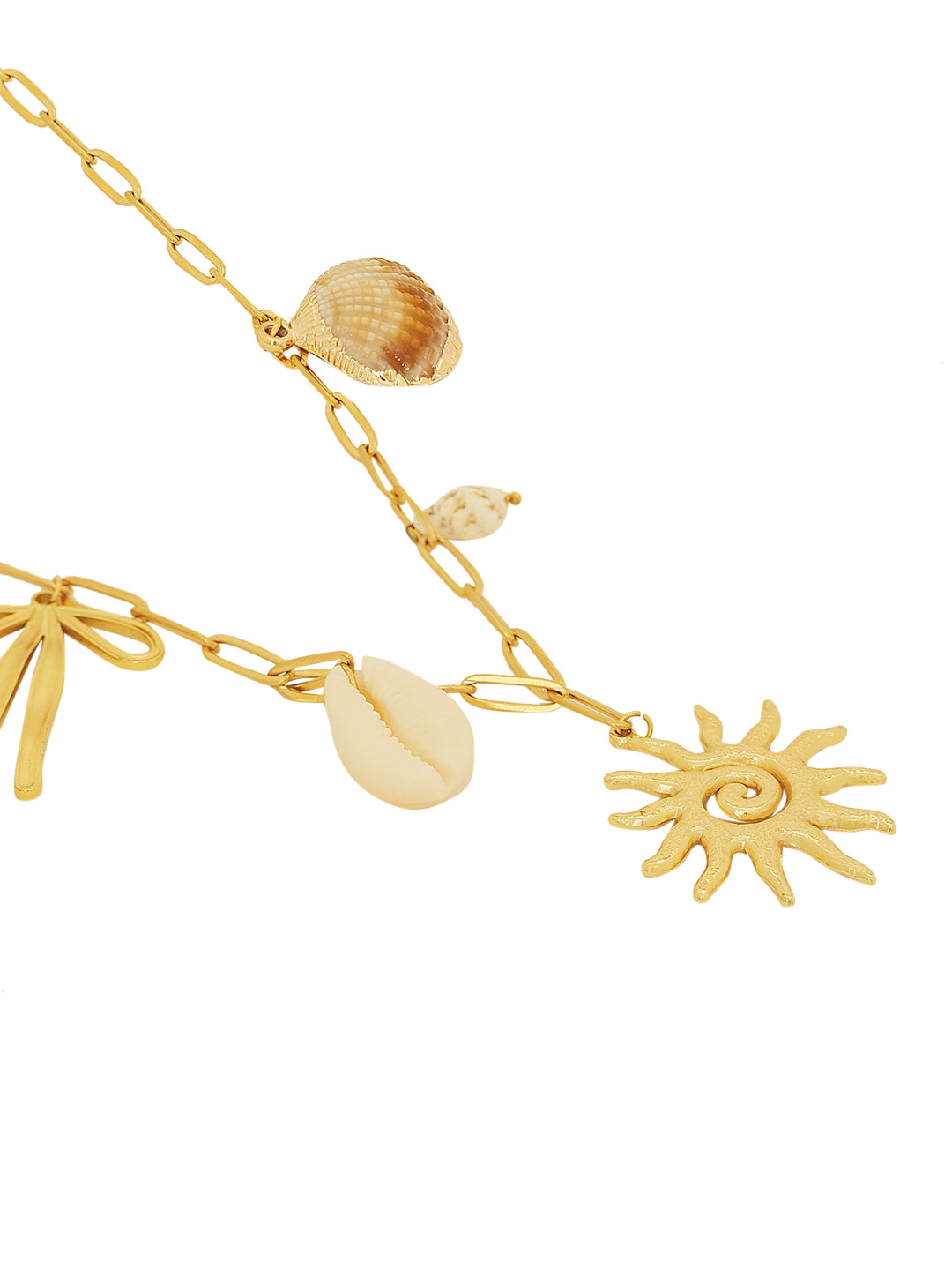 Gold Plated Sun Necklace