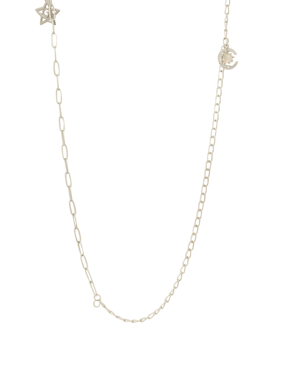 Silver Starry night Charms Necklace