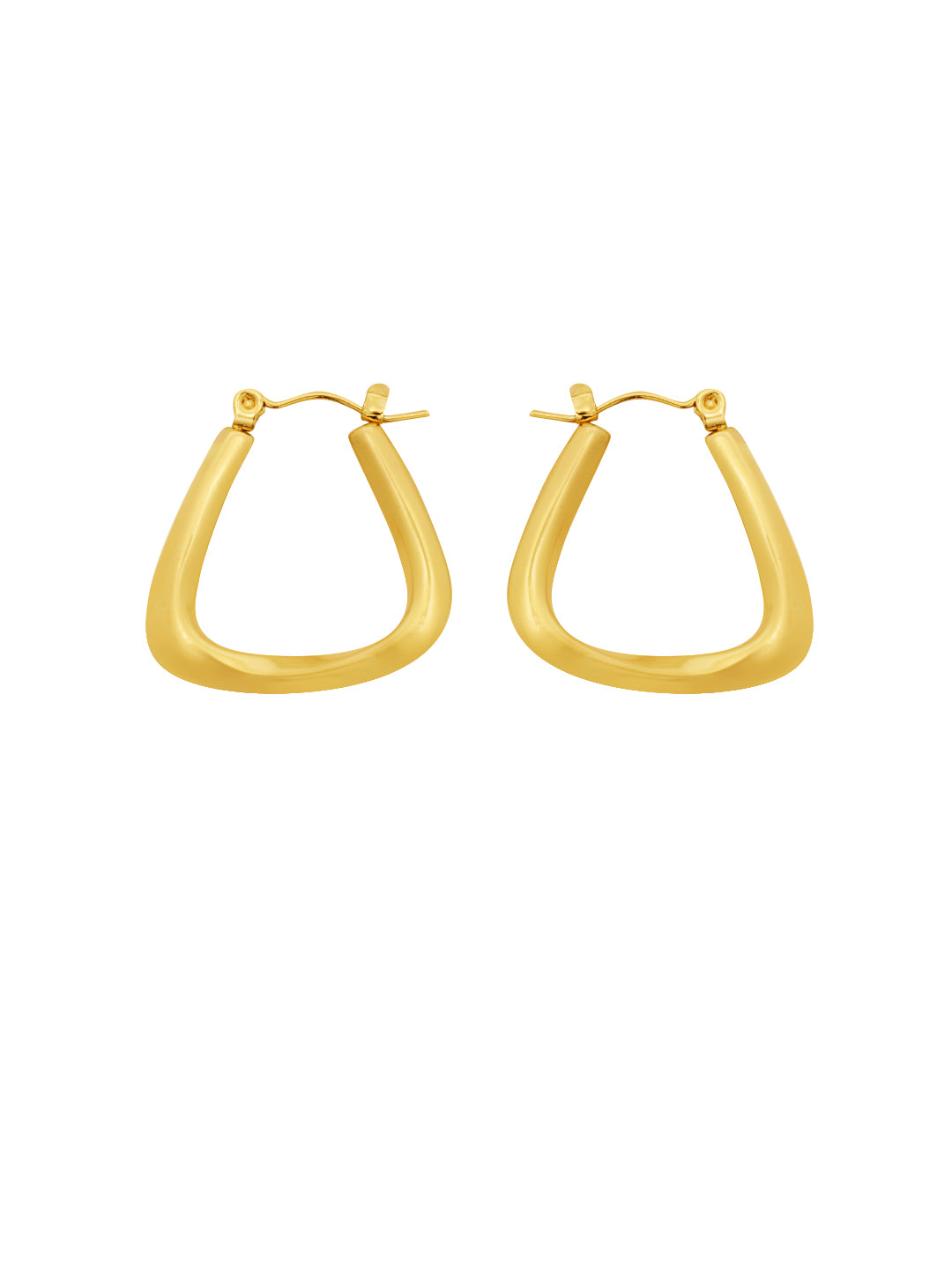 Gold Plated Ear Loops Earrings