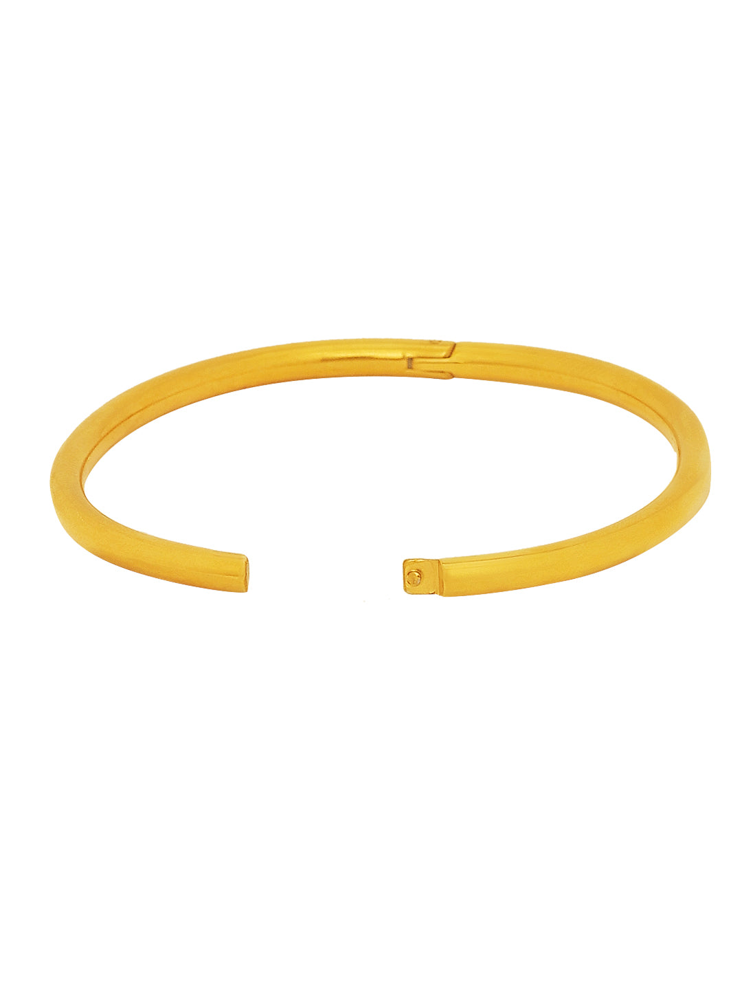 Gold Plated 18K Single Bangle Bracelet