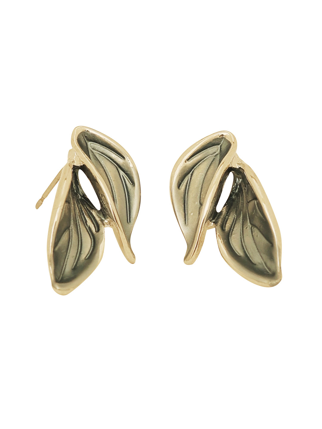 Enamel Silver Korean Earrings