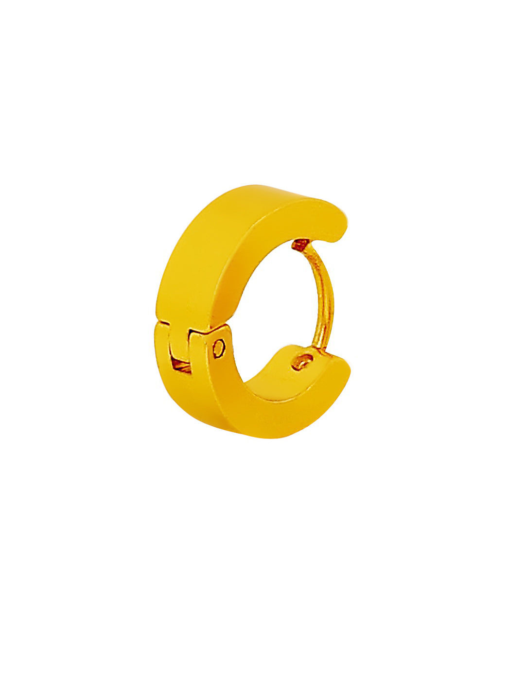 Gold Plated 18K Flat Earrings