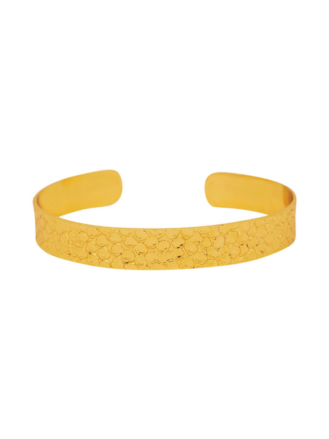 18K Gold Plated Brass Cuff Bracelet