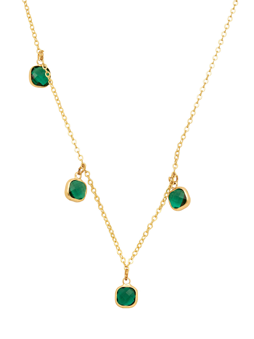 Gold plated Anti-Tarnish Stainless Steel Pearl Shell Necklace