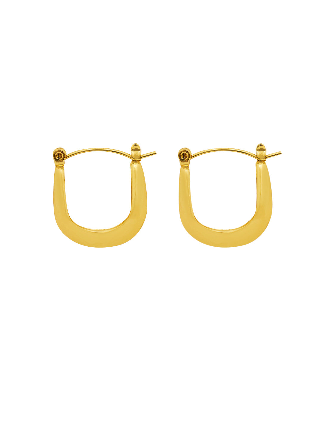 Gold Plated Hoop Earrings