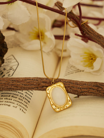 Gold Plated Pendant Necklace