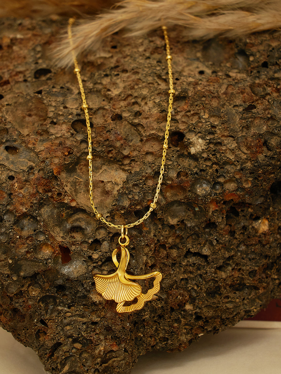 Gold Plated Fancy Necklace