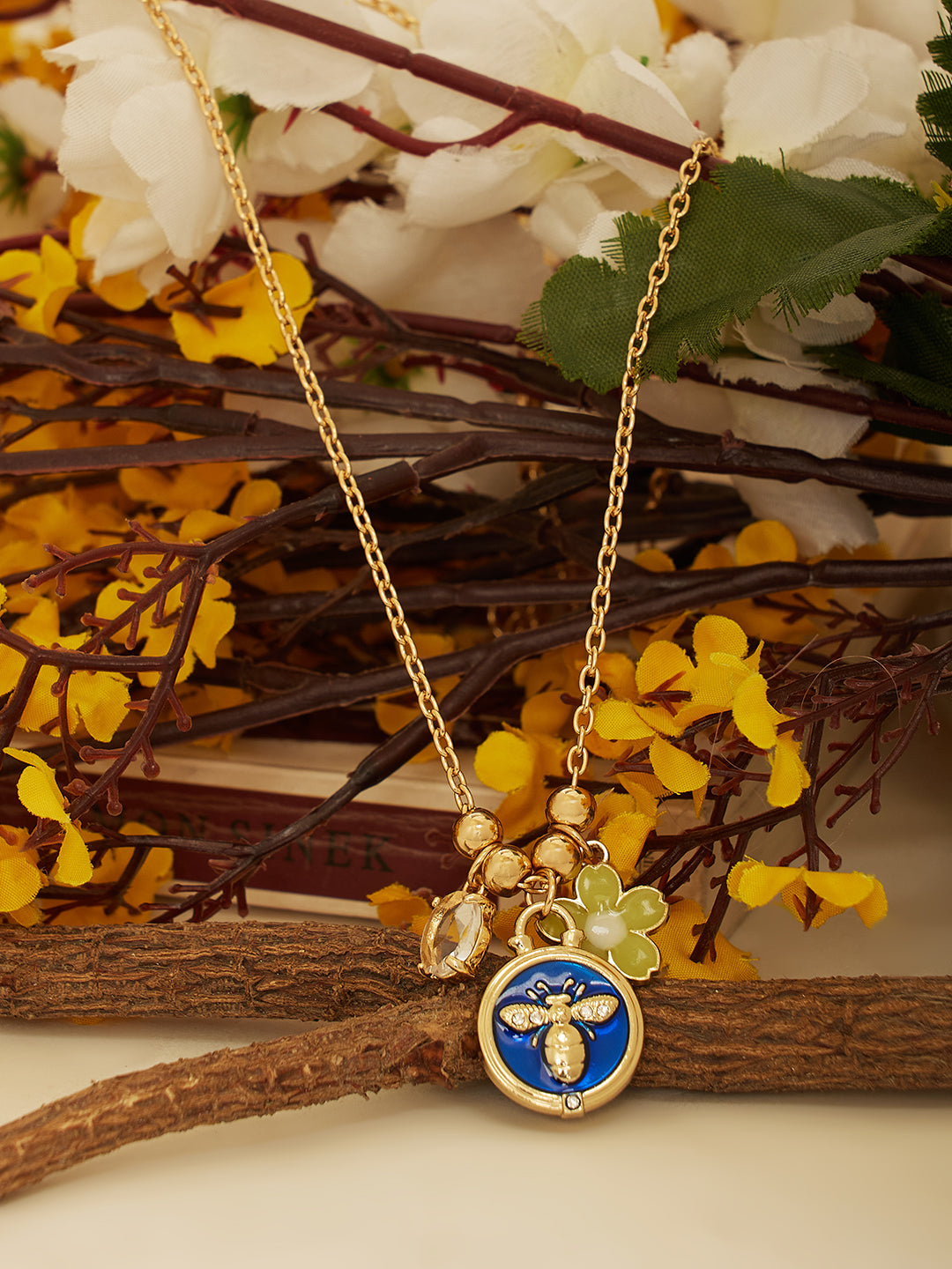 Gold Plated Fancy Necklace