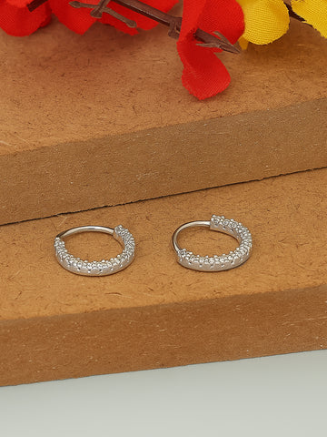 Silver Zirconia Earrings