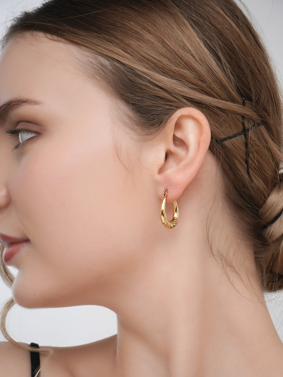Gold Plated Anti-Tarnish Stainless Steel Earrings