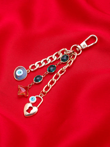 Evil Eye & Beaded Hand Bag Charms